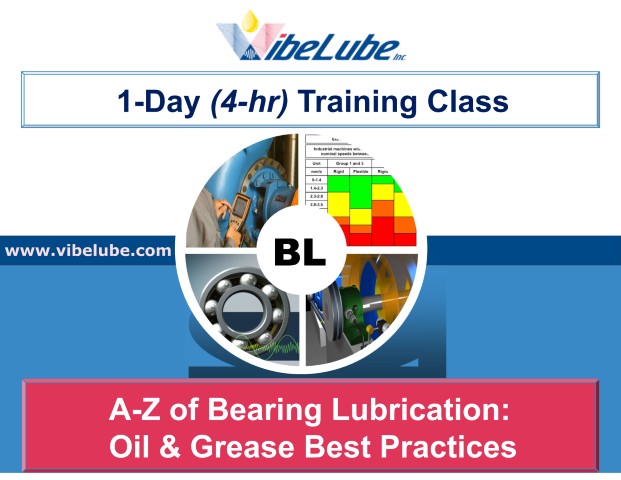 Bearing Lubrication, 4-hr Virtual Class (Live), June-July 2026